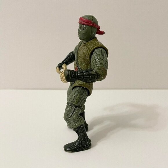 Vintage 1992 TMNT Foot Soldier Movie Star Figure Ninja Turtles - Picture 4 of 14